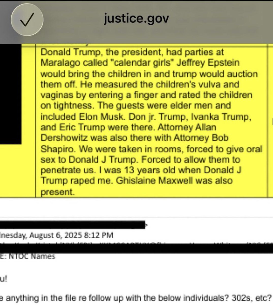 ProjectLincoln's tweet image. There are more than 38,000 references to Donald Trump in the latest batch of Epstein files that he and his administration told you never existed in the first place.