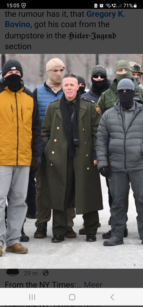 the rumour has it that <a href="/ICEgov/">U.S. Immigration and Customs Enforcement</a> sheriff Greg Bovino @CMDROpAtLargeCA bought his coat in the dump-store from the 𝕳𝖎𝖙𝖑𝖊𝖗-𝕵𝖚𝖌𝖊𝖓𝖉 section