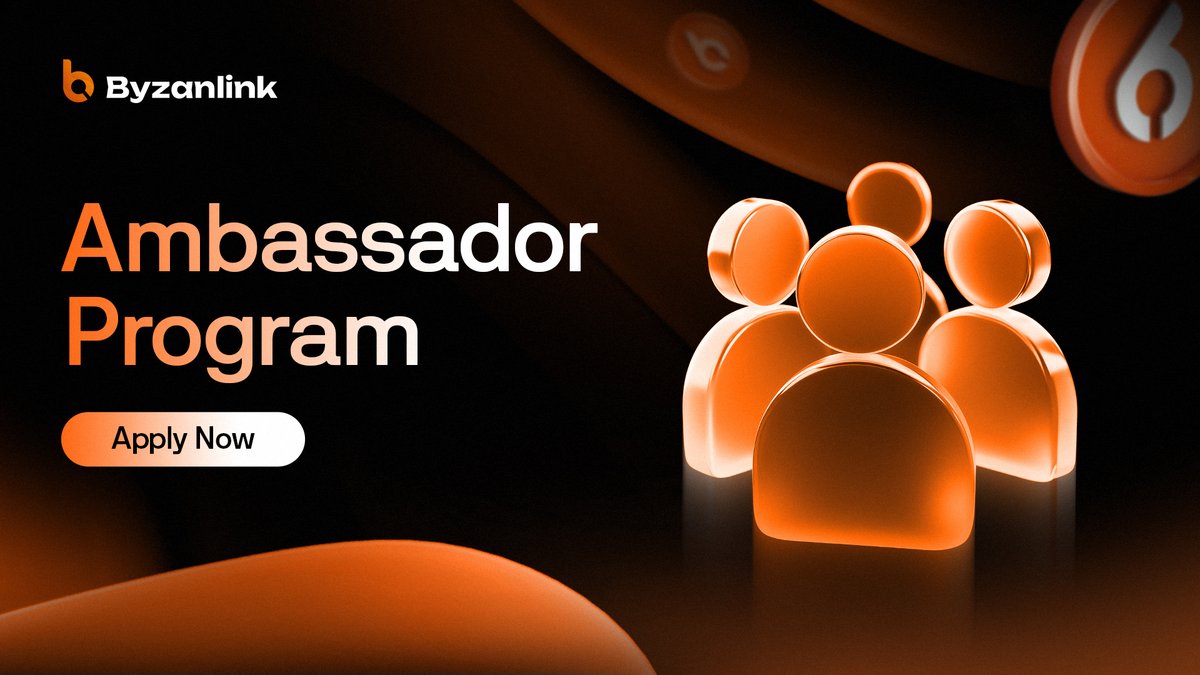 byzanlink's tweet image. 📢 Byzanlink Ambassador Program is now LIVE 📢

We’re excited to announce the Byzanlink Ambassador Program, inviting builders, creators, and community members who want to get involved early.

Apply now and help shape how RWAs come onchain.

👉 Apply: forms.gle/xZmS7m8uL8k5gu…

📄…