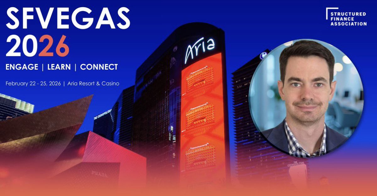 peteroconnellEY's tweet photo. Excited for the opportunity to represent the @EYnews Structured Finance team on the Market Beat: MSRs panel at #SFVegas2026 and dig into what’s shaping the MSR market. https://t.co/Ba0LuUwajS