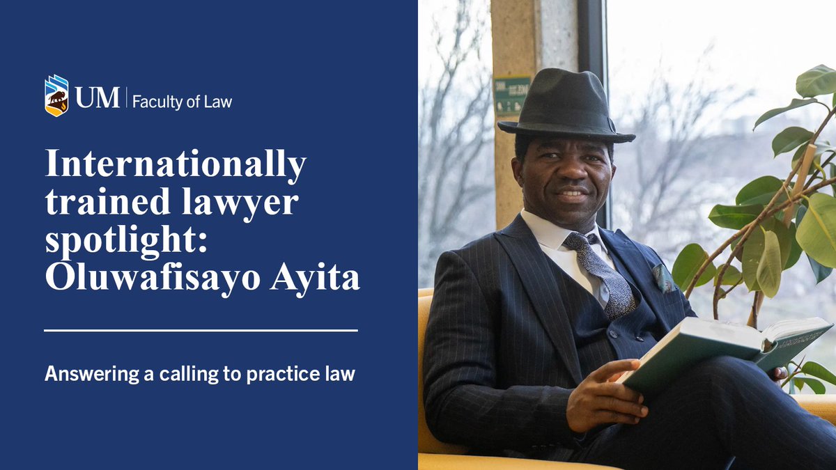 Faculty of Law, University of Manitoba tweet media