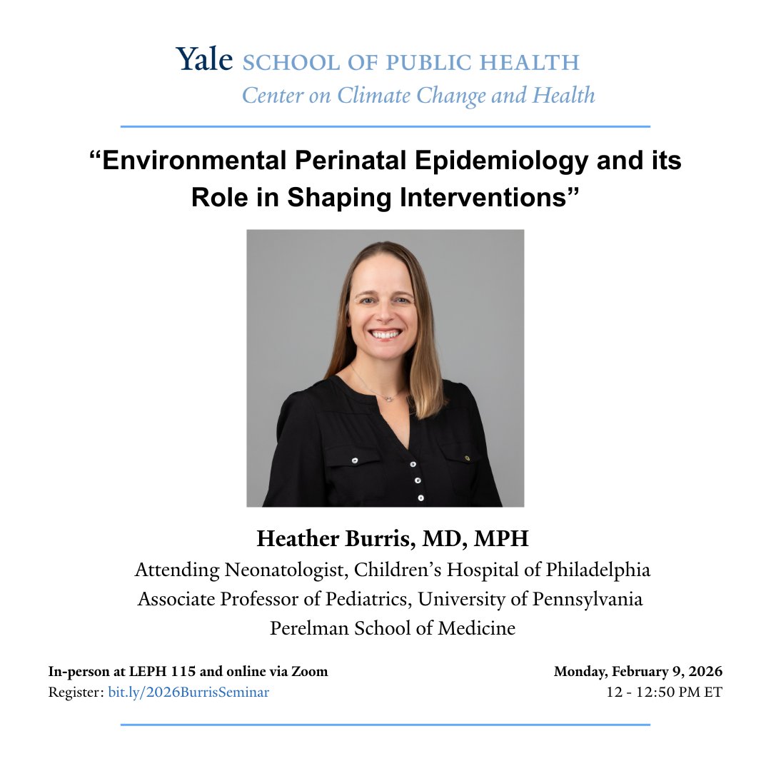 Yale Center on Climate Change & Health tweet media