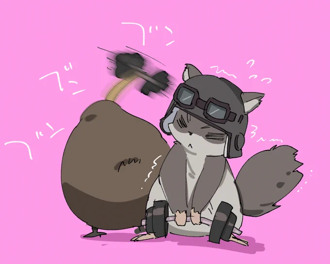 ムキムキフロッケ描こうとしたけど、え、こわ・・・となったのでやっぱり可愛く