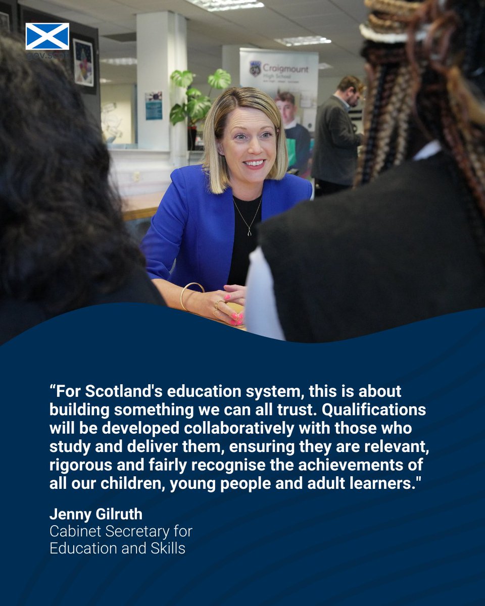 ScotGov Education tweet media