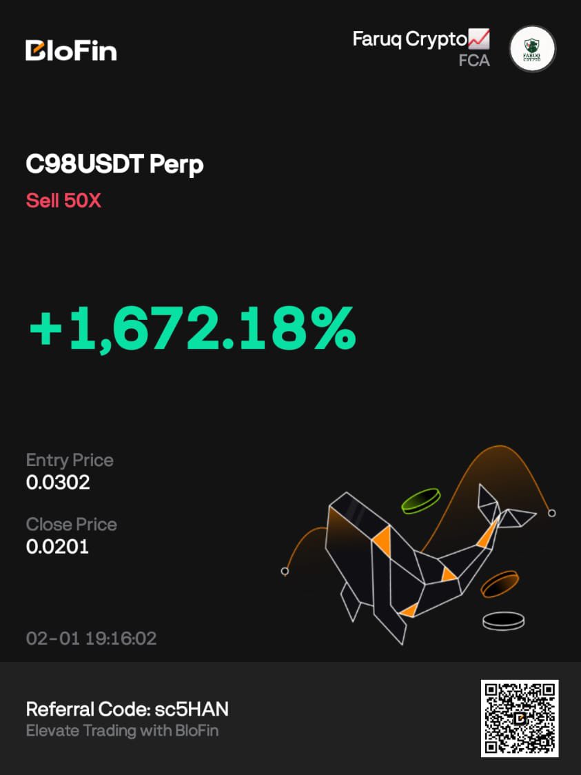 FaruqCrypto01's tweet image. W Full Tp in the F chat 🥷

Make I do giveaway???