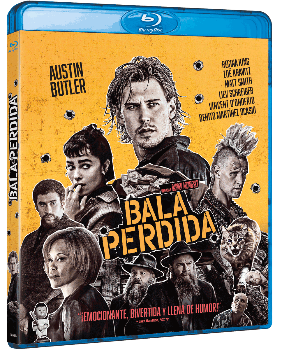 📢 #SORTEO ¿Quieres un Blu Ray de 'Bala perdida'? La última película de Darren Aronofsky con Austin Butler metido en un lío monumental por cuidar un gato.

Condiciones:  
- Seguir a <a href="/EsCineRadio/">Es Cine en esRadio</a> y <a href="/sperezsanchez/">Sergio Pérez Sánchez</a>
- Menciona a 2 amigos  
- Comparte