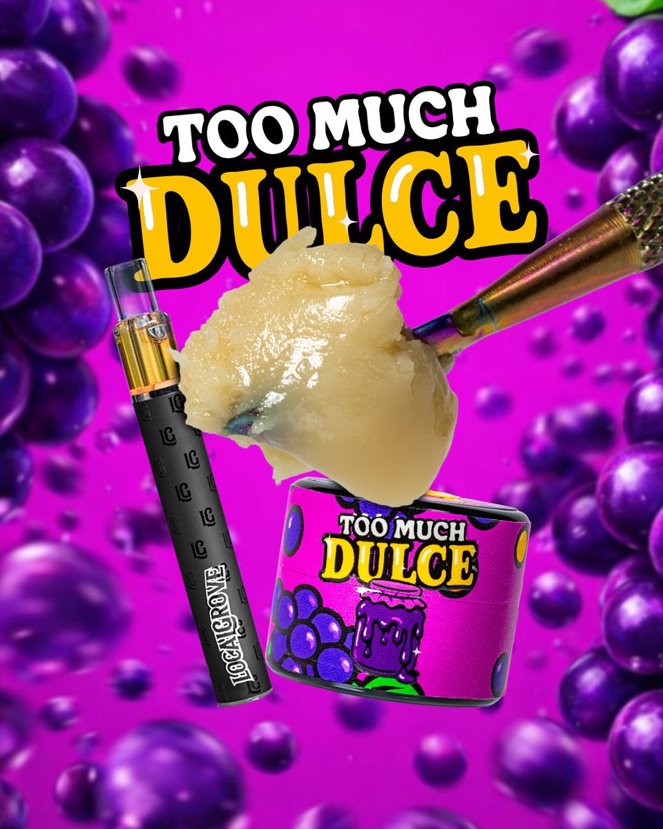 Localgrovemi's tweet photo. Never enough Dulce 😎🍇 https://t.co/03P4dcuh75