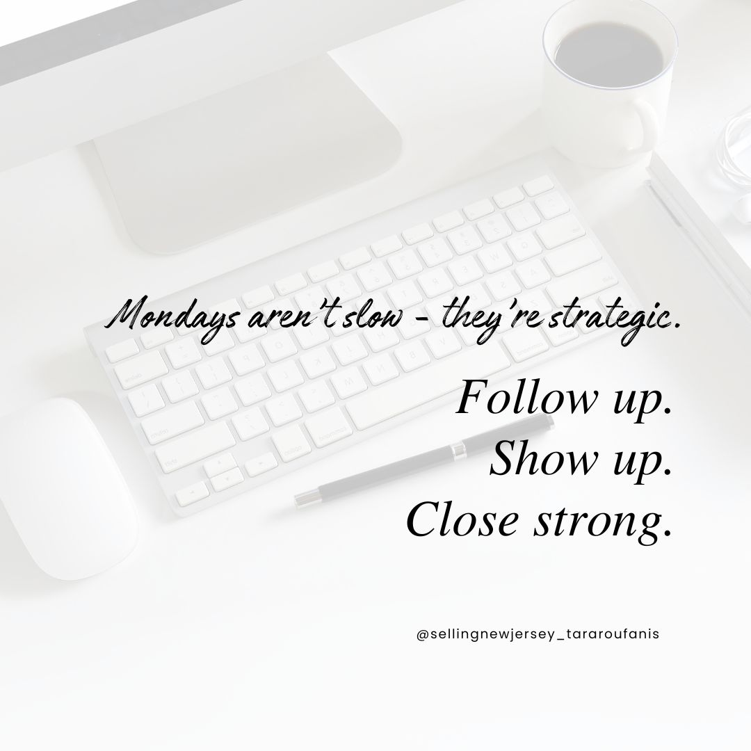 RoufRealEstate's tweet image. Real estate isn’t about waiting — it’s about moving with intention.

Mondays are for strategy, action, and momentum. 🏡

Let’s build the week strong.
📞917-757-2785

#RealEstateLife #MondayHustle #AgentMindset #RealtorGoals #CloseDeals