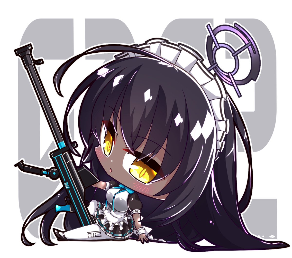 カリン(ブルーアーカイブ) 「昔描いたカリン」|でぃーじー@絵を描くのイラスト