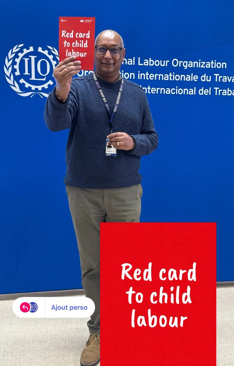 guebrayberhane's tweet image. 🟥Today, I show a #redcard to child #Labour‼️

📢138 million children still in child labour worldwide

🔺I call on @PROITA &amp;amp; @StefanoDeCupis to join this #RedCardToChildLabour Challenge ahead of the 6th Glb Conf on the Elimination of #CL

👉tinyurl.com/3xsd7evn #EndChildLabour