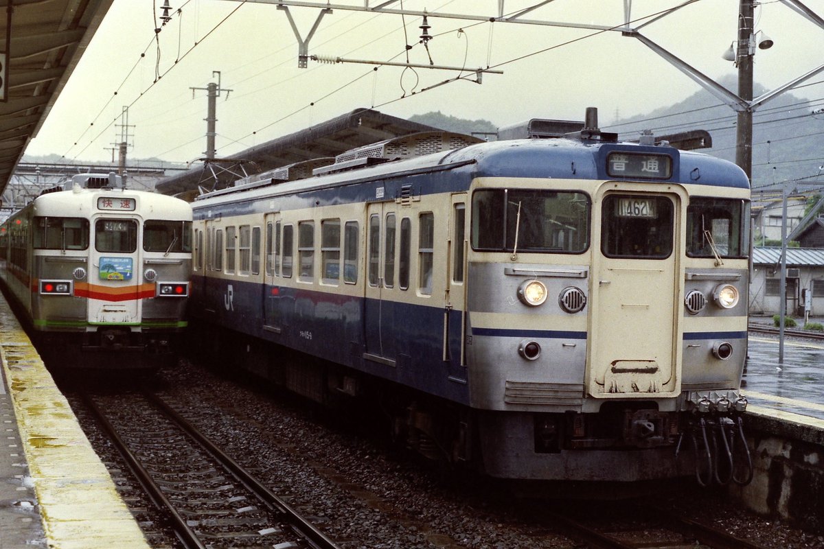 ステンレスに横須賀色と言えば、1993-94年、115系0番代の前面強化で鉄