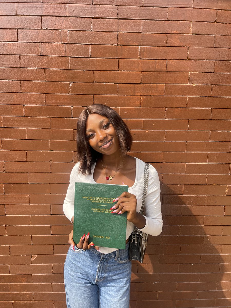 ADEBANKE_OMOOBA's tweet photo. God did 🥹✨
B.A ANTHROPOLOGY BAGGED!🤍
Ciao to University Of Ibadan.🤭 https://t.co/gArgWppZkp