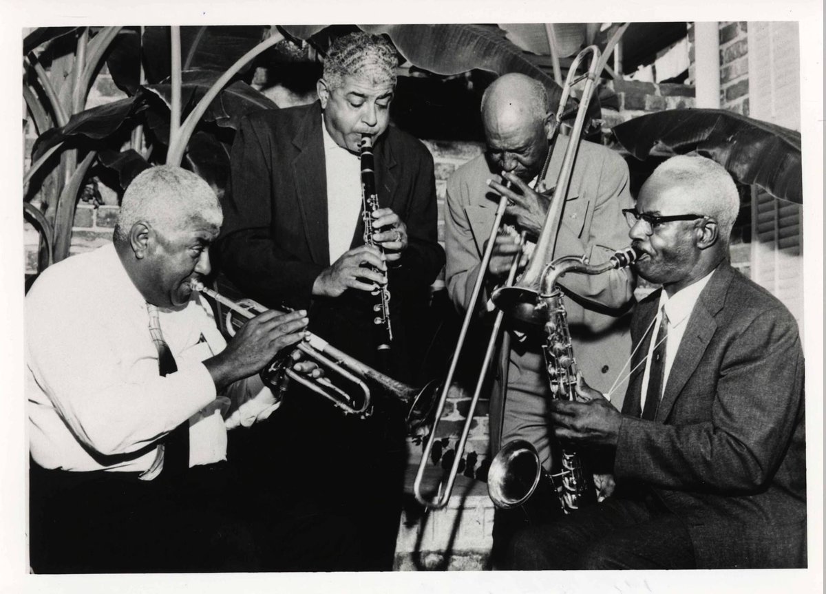 Happy Birthday to Emanuel Paul! 

Born February 2, 1904 in the Carrollton neighborhood of New Orleans, Emanuel Paul was a traditional jazz and brass band saxophonist. He played with the Eureka Brass Band and Kid Howard for many years, and recorded with Oscar “Papa” Celestin,