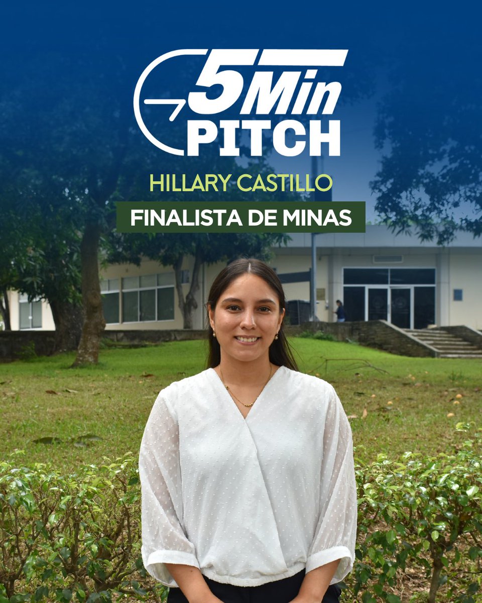 FictESPOL's tweet photo. 🎉 👏¡Finalista #5MinPitch FICT Minas! ⛏️
Hilary Castillo Requenes presenta el proyecto "Evaluación del potencial contaminante de los residuos mineros de la Relavera El Tablón, Ecuador."
📅 Vive la emoción del Final 5MinPitch el 12 de febrero, 09h00 – 10h30, en el Edificio STEM. https://t.co/7pATukt7zq