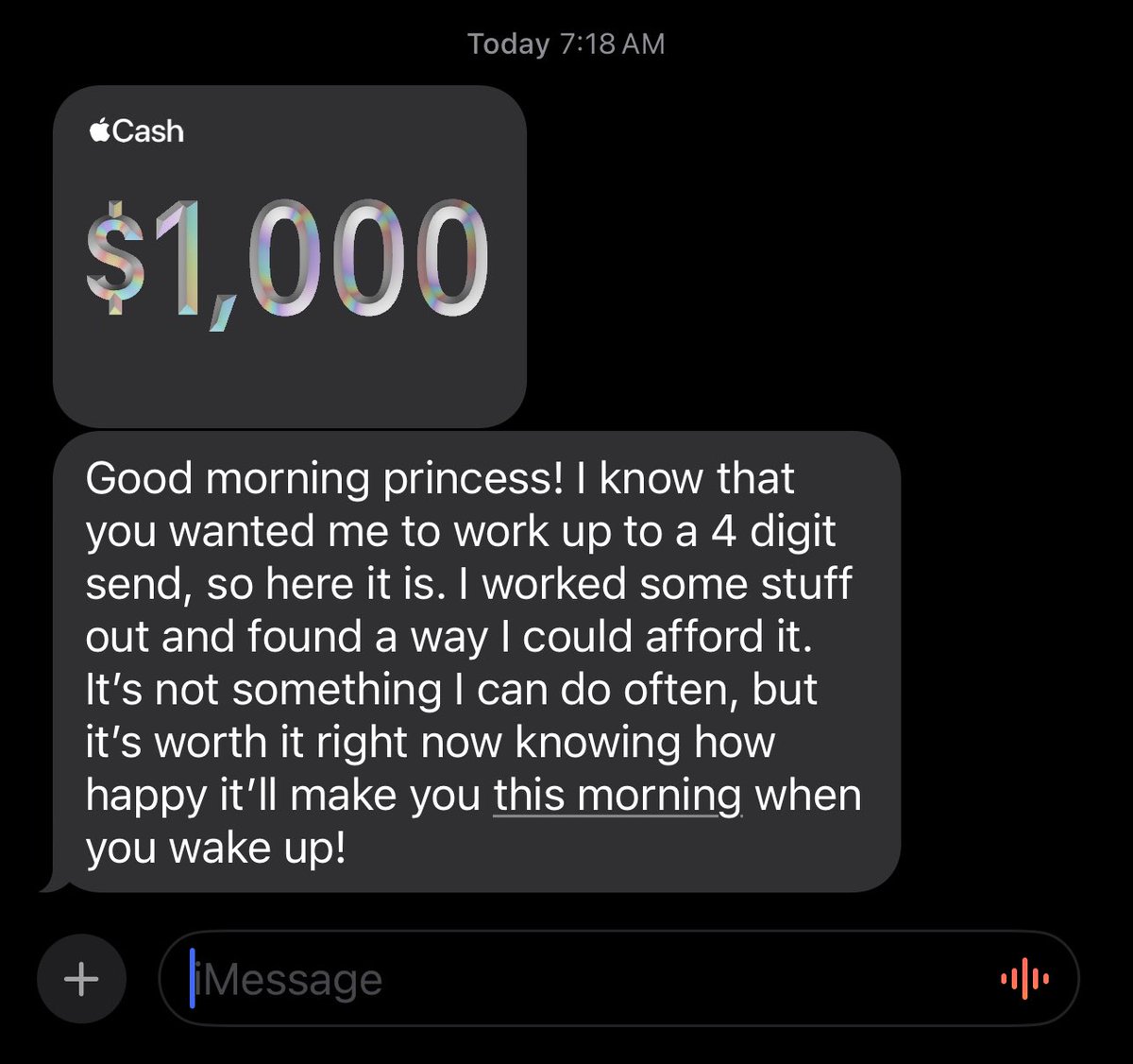 I think it’s falling in love w me 🥹