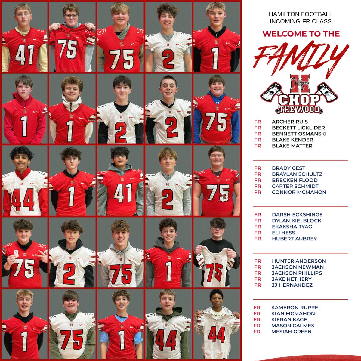 OUR FIRST 25 FROM THE CLASS OF 2030!  THE NEXT 25 WILL BE RELEASED SOON!!! EXCITED FOR THIS GROUP!!! #CTW