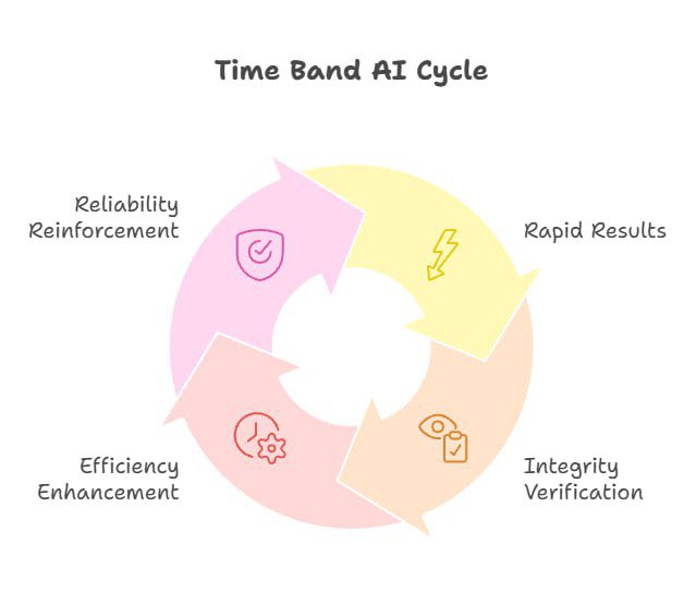 TimeBandAI's tweet image. Speed + verification is rare.

Time Band AI is built for both.
#FastAndFair