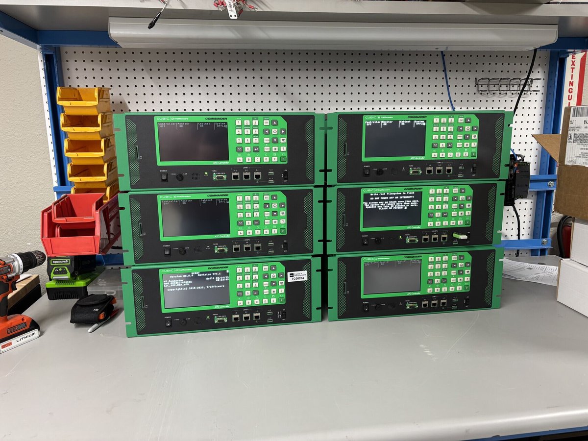 CubicTS's tweet image. The new rack-mount commanders are looking sharp! #Trafficware #Loveland #Texas

#IntelligentTransportationSystems #IntelligentTransportationSolutions
