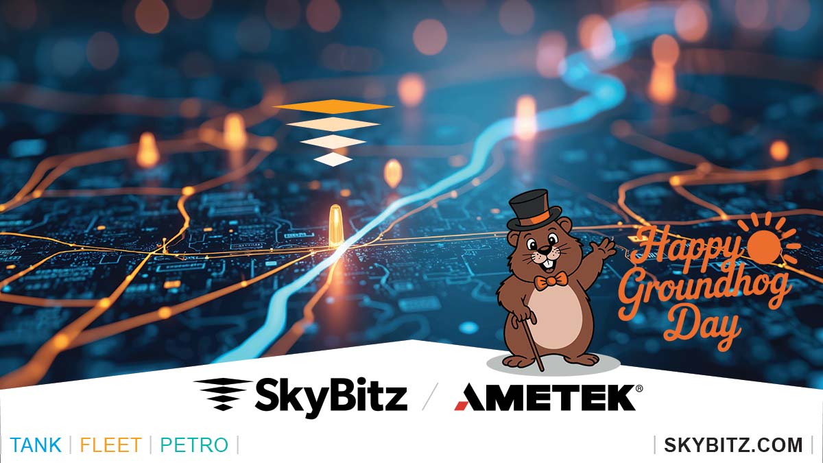 SkyBitz's tweet photo. 🐾 Happy Groundhog Day! Is your fleet stuck in a loop? Check our blog on Route Optimization to save fuel &amp; improve efficiency! 👉🚚 https://t.co/sleTtmPSrV 
#GroundhogDay #FleetManagement #RouteOptimization #SkyBitz #Logistics #OperationalEfficiency https://t.co/MFgo0ZoITS