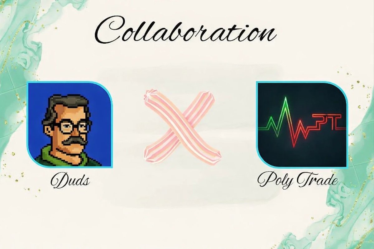 • We’re happy to announce our collaboration with <a href="/poly_trauma/">PolyTrauma</a> 

We’ll be giving away 3X GTD spots.
📍Requirements:
• Follow: <a href="/weareduds/">duds</a> and <a href="/poly_trauma/">PolyTrauma</a> 
• Like and retweet 
• Comment Evm wallet address

24 hours