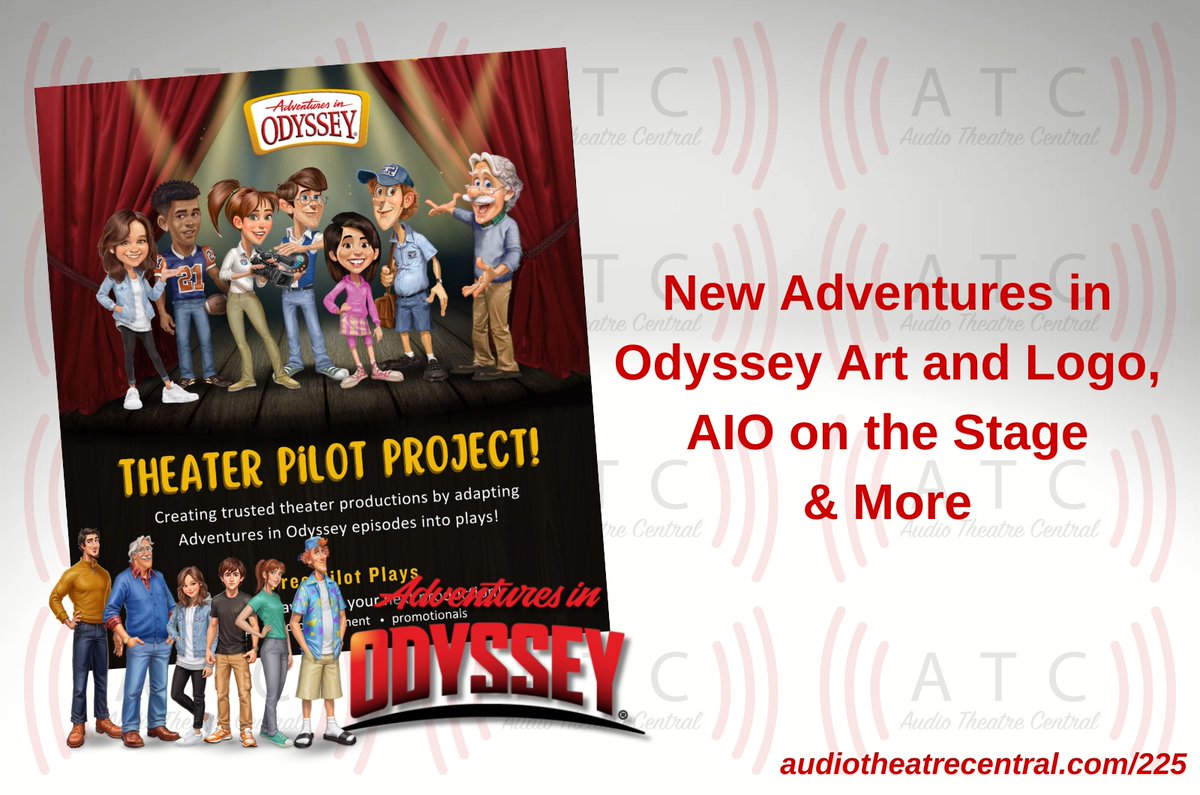 We're covering a whole lot of #AdventuresinOdyssey topics in this ep. Our guest is the Production Manager of the AIO Theater Pilot Project, Madaline Ware, and she tells us all about her work to bring AIO to the stage and how you can get involved as well. audiotheatrecentral.com/2026/02/atc225…