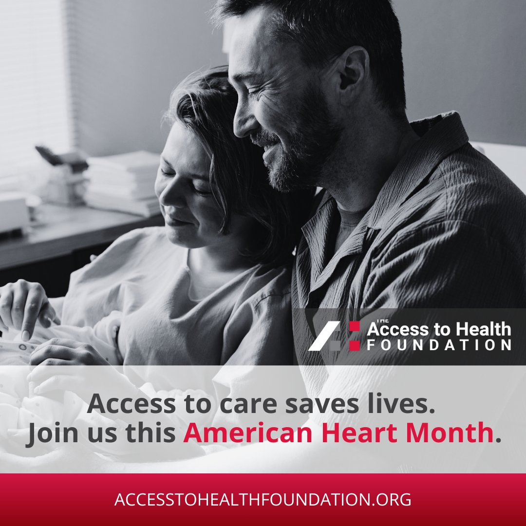 AccessHealthFD's tweet image. Did you know cardiovascular disease is a leading cause of death and access to care can change outcomes? This American Heart Month, we focus on making prevention and treatment equitable for every community. Be part of the change at accesstohealthfoundation.org

#AccessToHealth