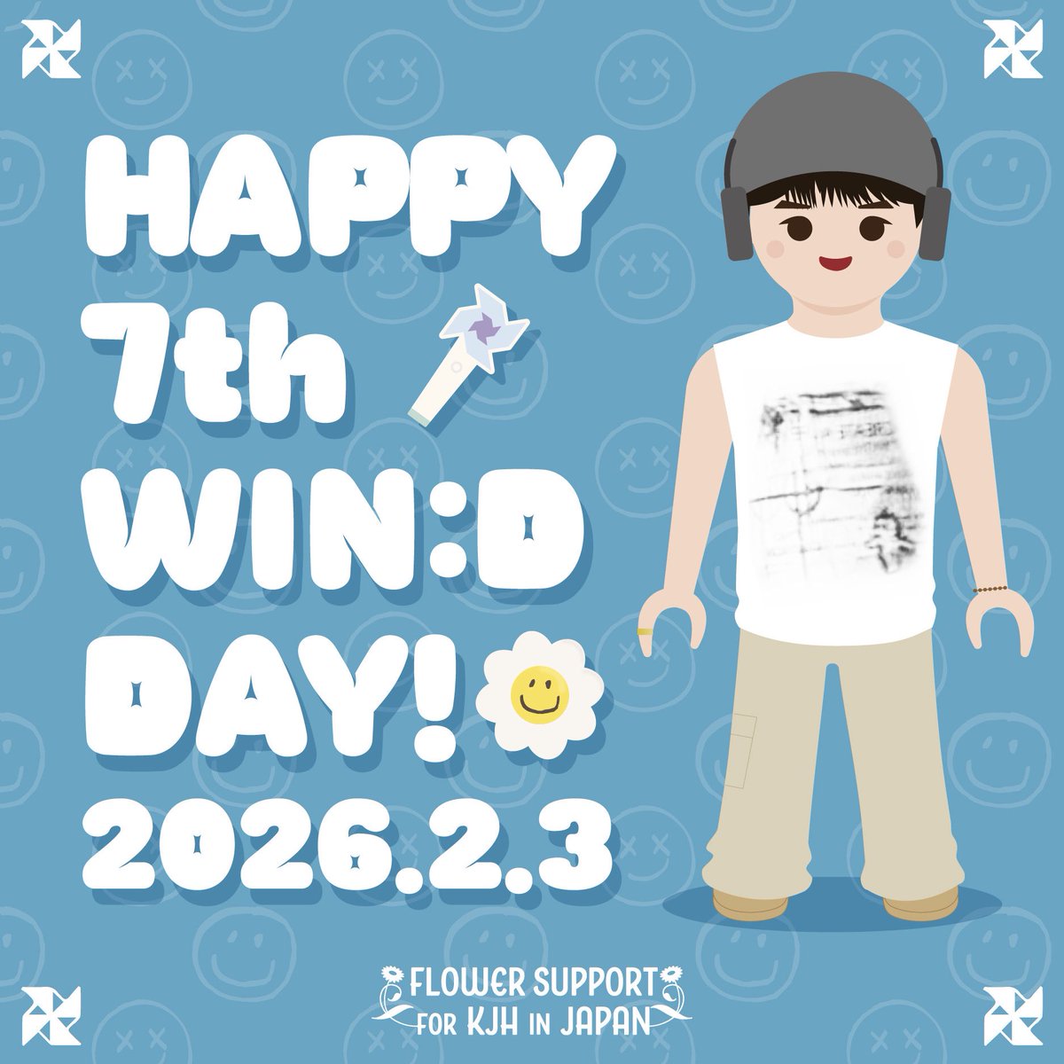WIN:D 🍃7回目の誕生日おめでとう🎂

ジェファンさんを想う気持ちでつながる私たち💐
これからも長く一緒に歩いていきましょう🍃

#김재환 #KIMJAEHWAN 
#キムジェファン 
#윈드 #WIND
#윈드_7주년축하해 #WINDDAY
#FSFKJH