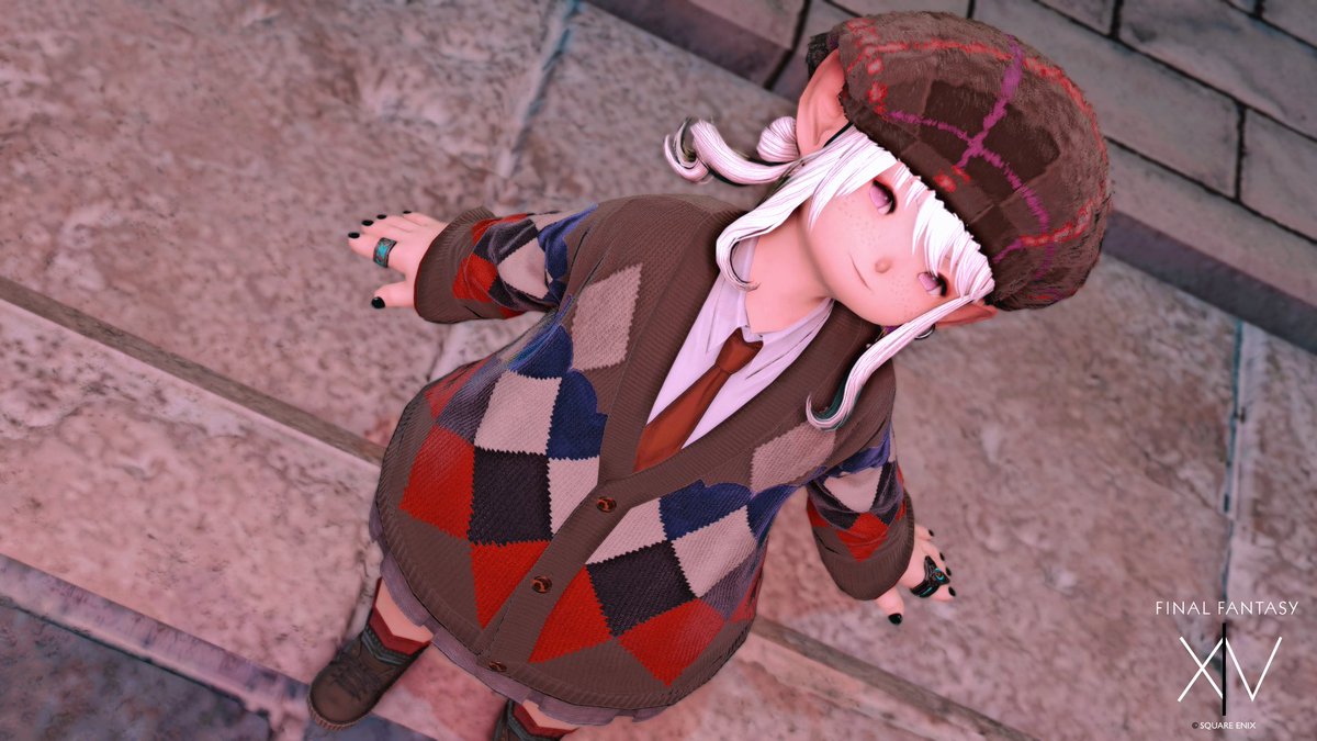 tsukeNg's tweet image. #ララフェル 
バレンタイン服神✨