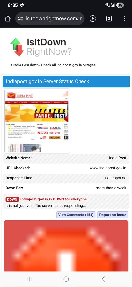 GoyalGoyal2's tweet photo. @IndiaPostOffice by when your website will be up for tracking?
@JM_Scindia need your attention here.... https://t.co/jfu6xmDq6l