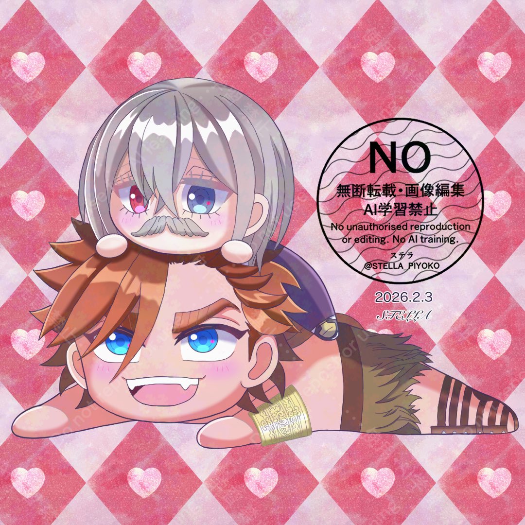 ヘラクレス＆ジャック
次回は等身に挑戦します