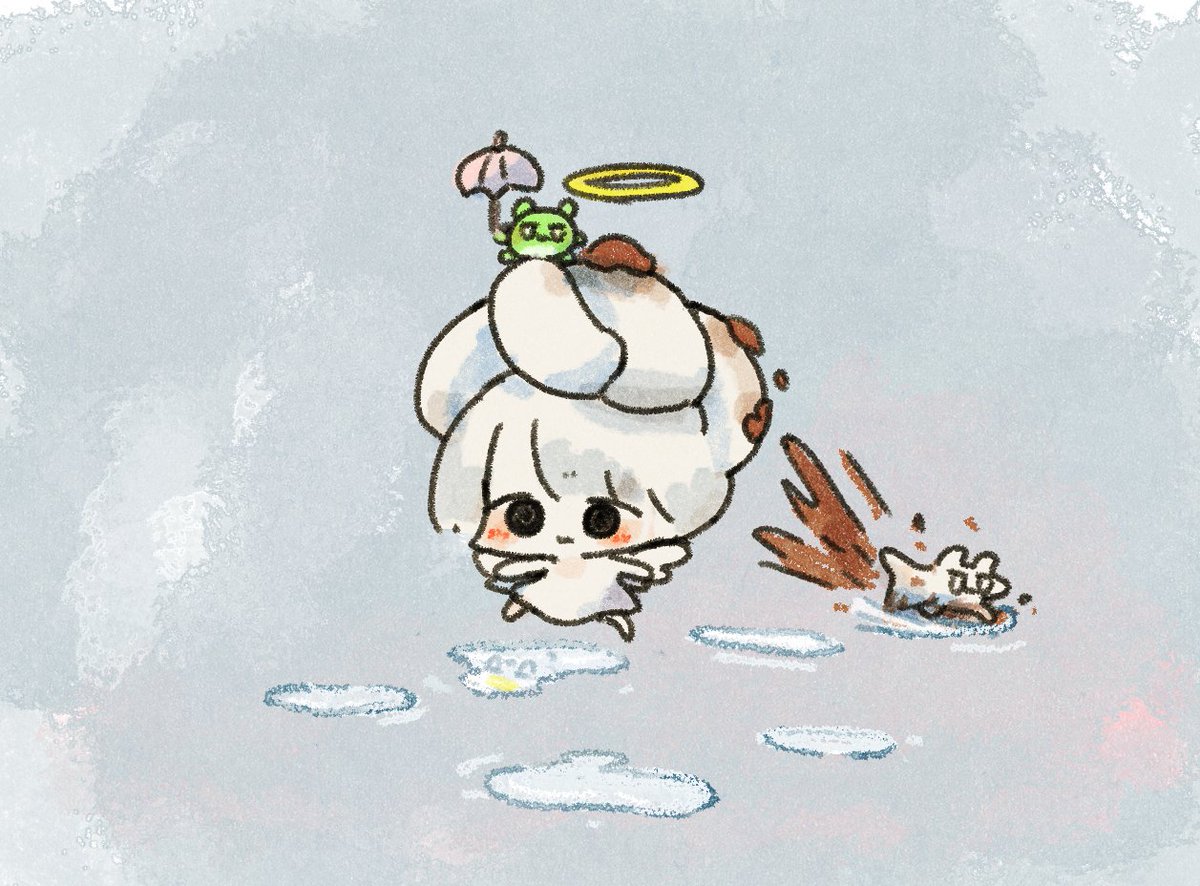 「汚れないように。」|ぱんきちあんこ🍤COMITIA144のイラスト