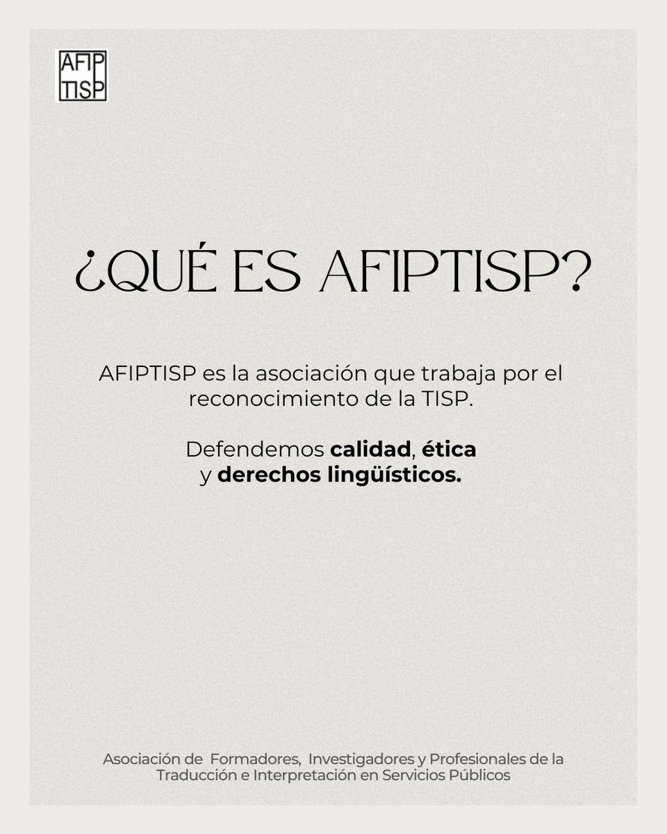 AFIPTISP tweet media