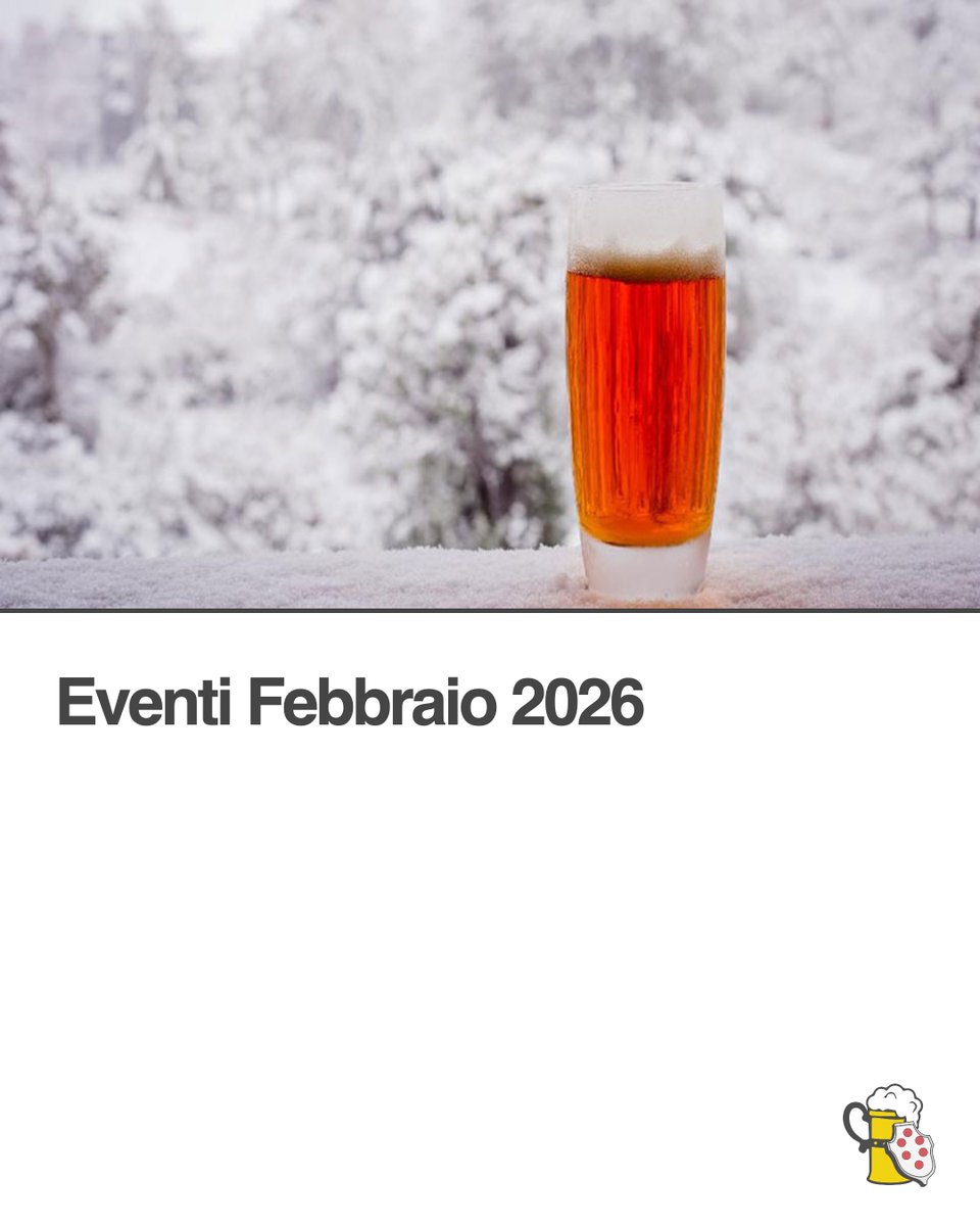 A #Febbraio ci sono un mucchio di cose di 🍺🍺🍻 in calendario: pintamedicea.com/birra/2026/eve…