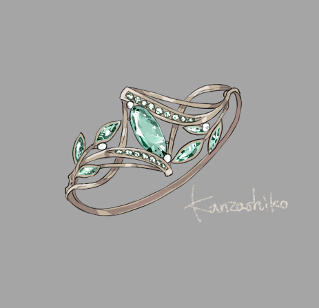 「」|簪子🌙のイラスト