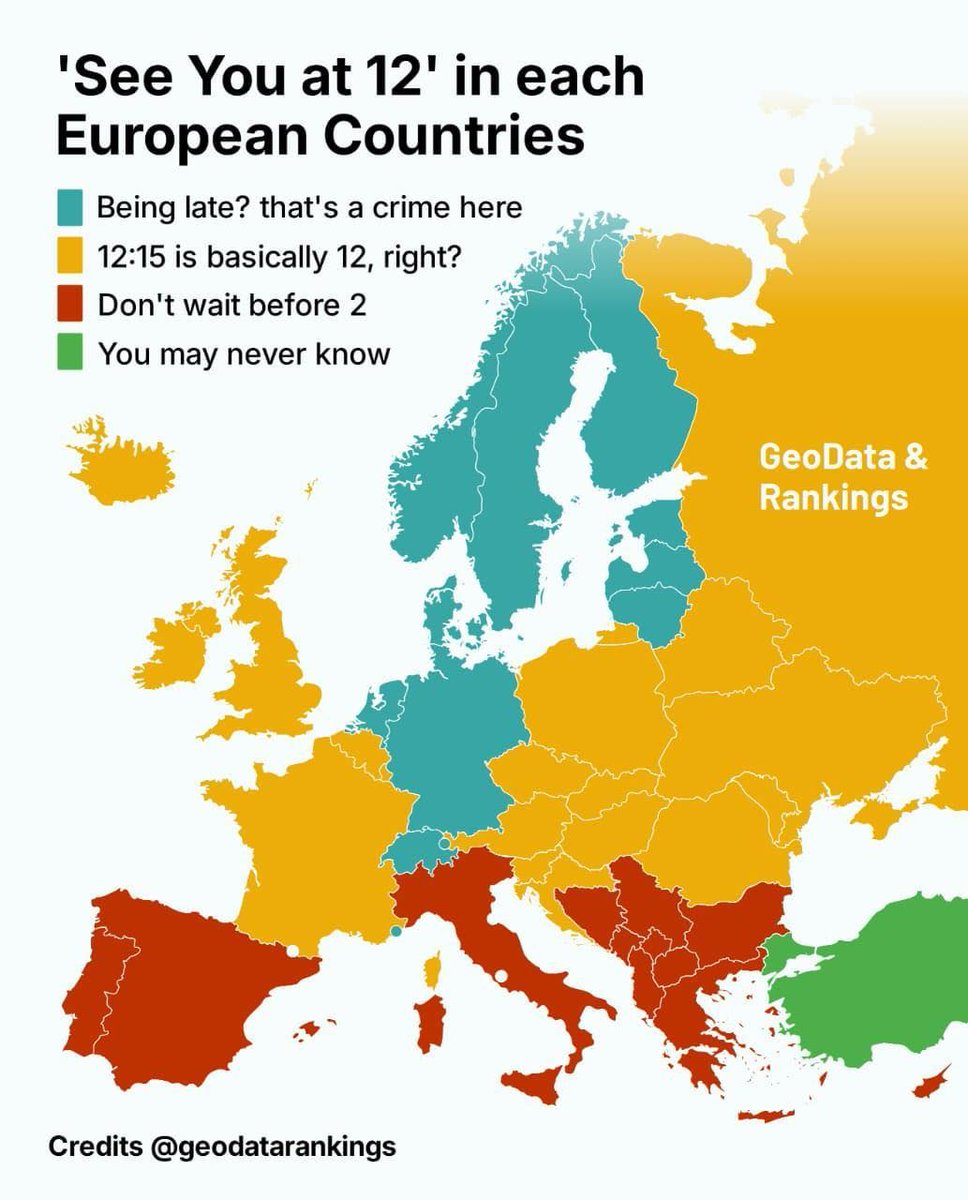 As a German, I can attest that 12 means 12 and that all other answers are wrong.
Source: facebook.com/geodataranking…