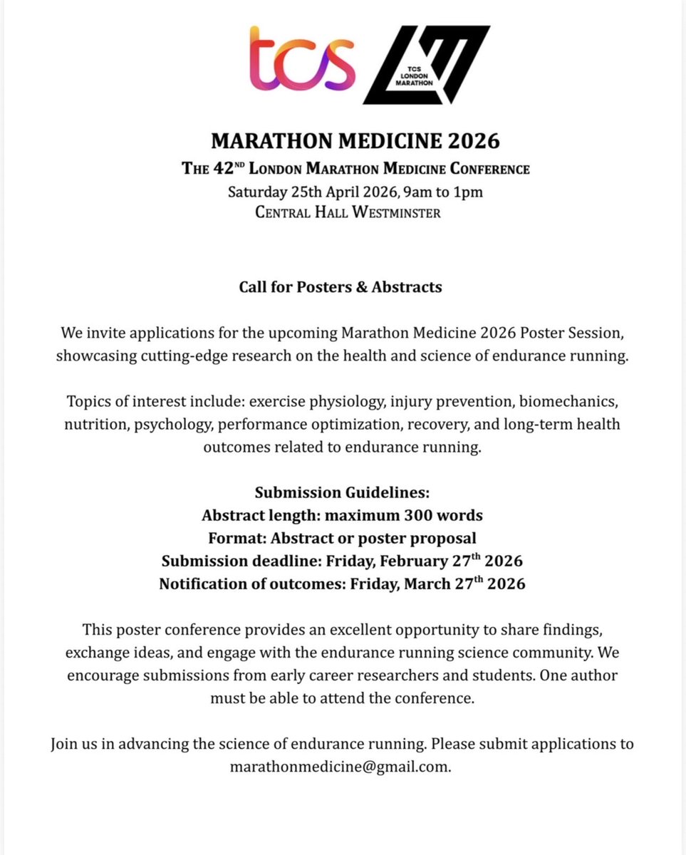 Marathon Medicine 2026 tweet media