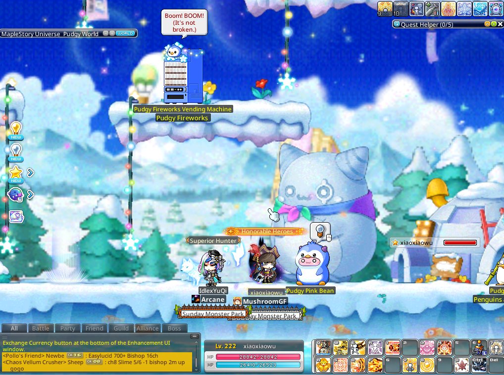 Character name：xiaoxiaowu 
Server：Errai 
#MapleStoryN #500PudgyJellies
<a href="/MaplestoryU/">MapleStory Universe</a>  <a href="/pudgypenguins/">Pudgy Penguins</a>