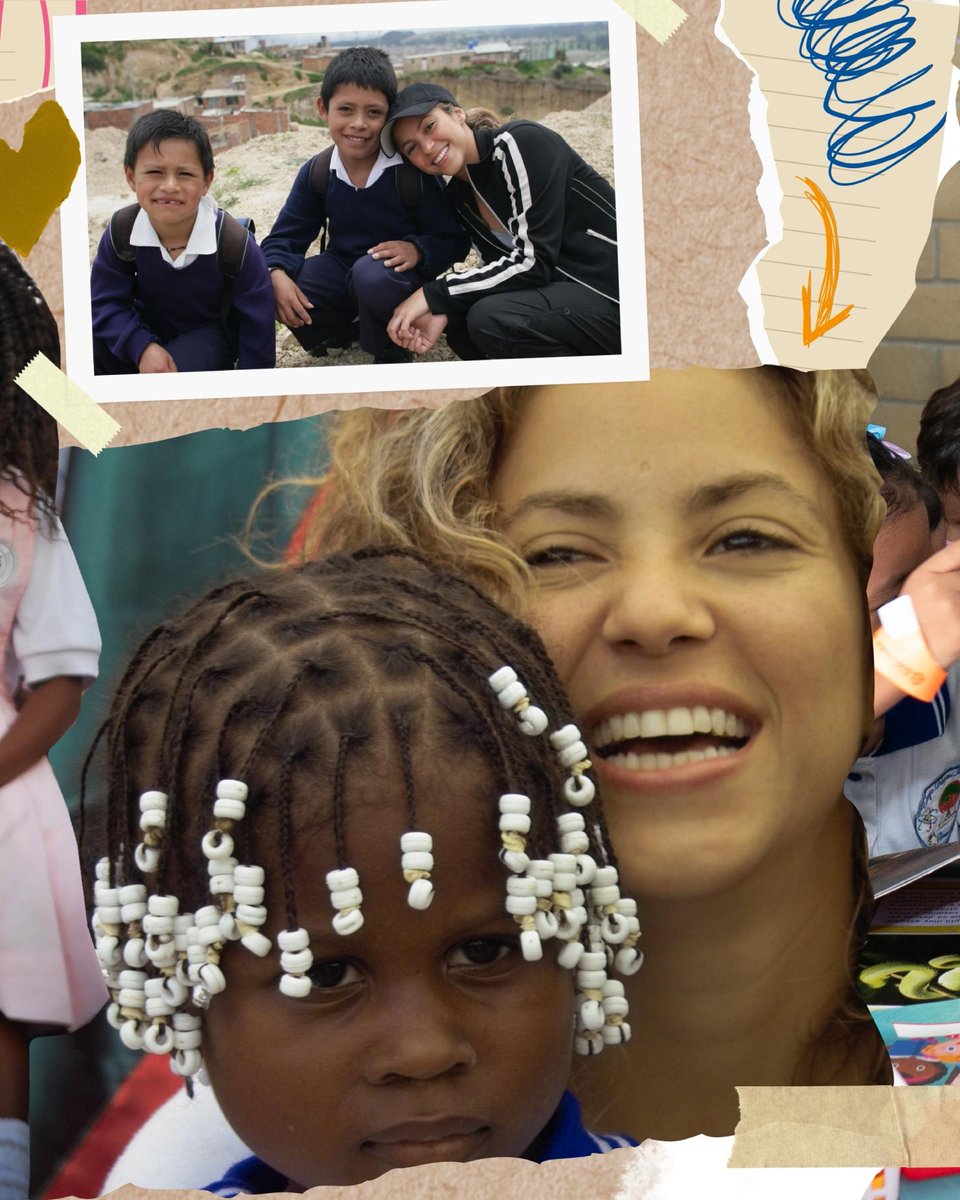 Una visión que sigue transformando la educación. Happy B-Day Shaki! ¡Te queremos!