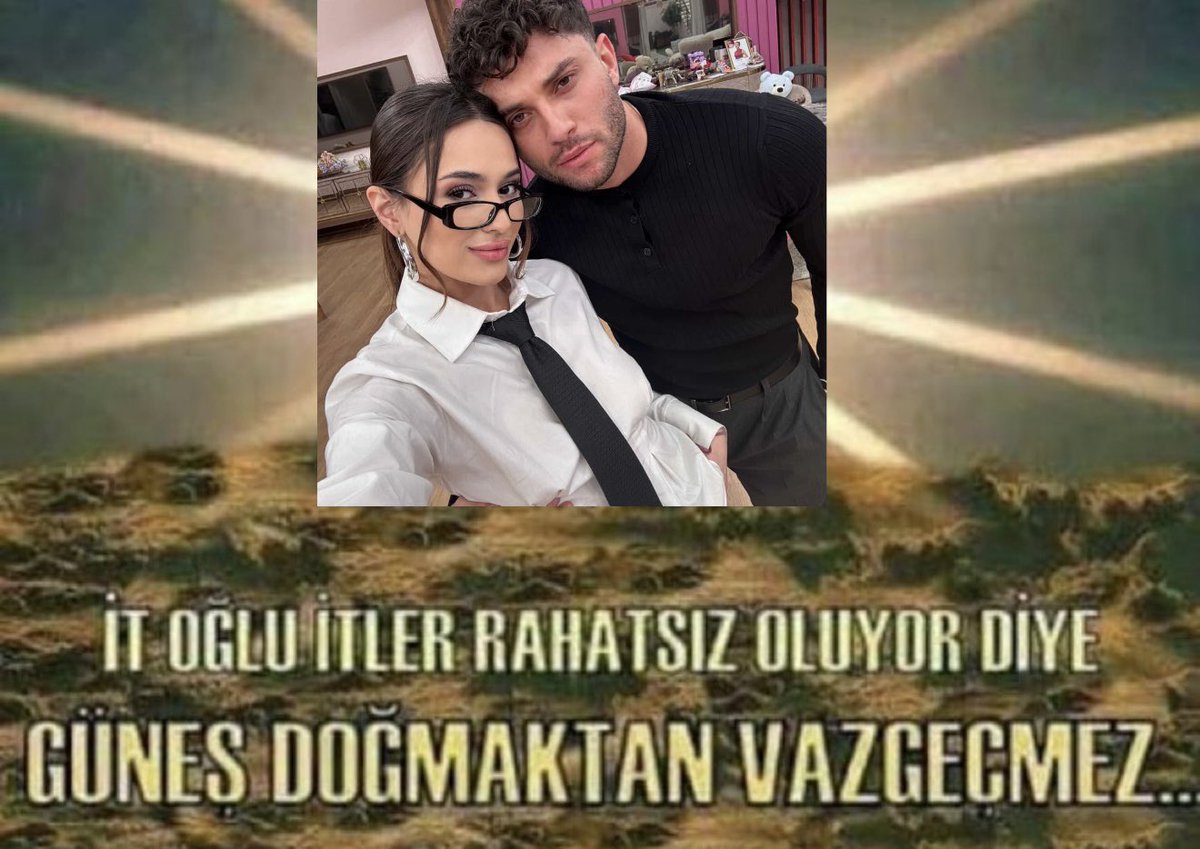 “it oğlu itler rahatsız oluyor diye güneş doğmaktan vazgeçmez” 💅🏻
