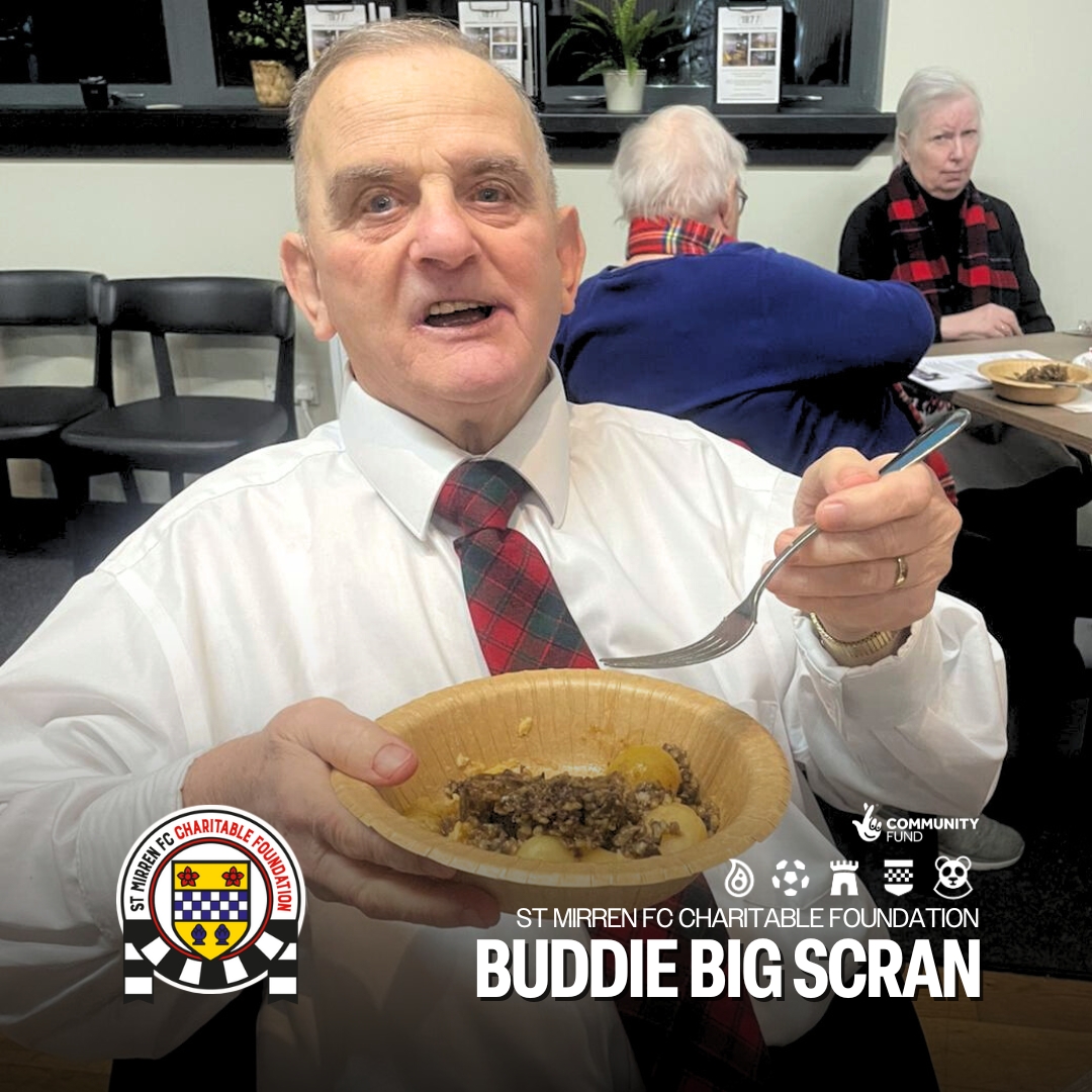 SMFC_CF's tweet image. Last week, our Buddie Big Scran participants came together for a Burns-themed evening, with the League Cup trophy adding to the occasion. It made for a memorable night, bringing together food, football and #CommunityConnection

To learn more about Buddie Big Scran, visit our