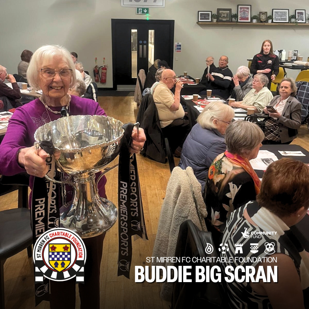 SMFC_CF's tweet image. Last week, our Buddie Big Scran participants came together for a Burns-themed evening, with the League Cup trophy adding to the occasion. It made for a memorable night, bringing together food, football and #CommunityConnection

To learn more about Buddie Big Scran, visit our