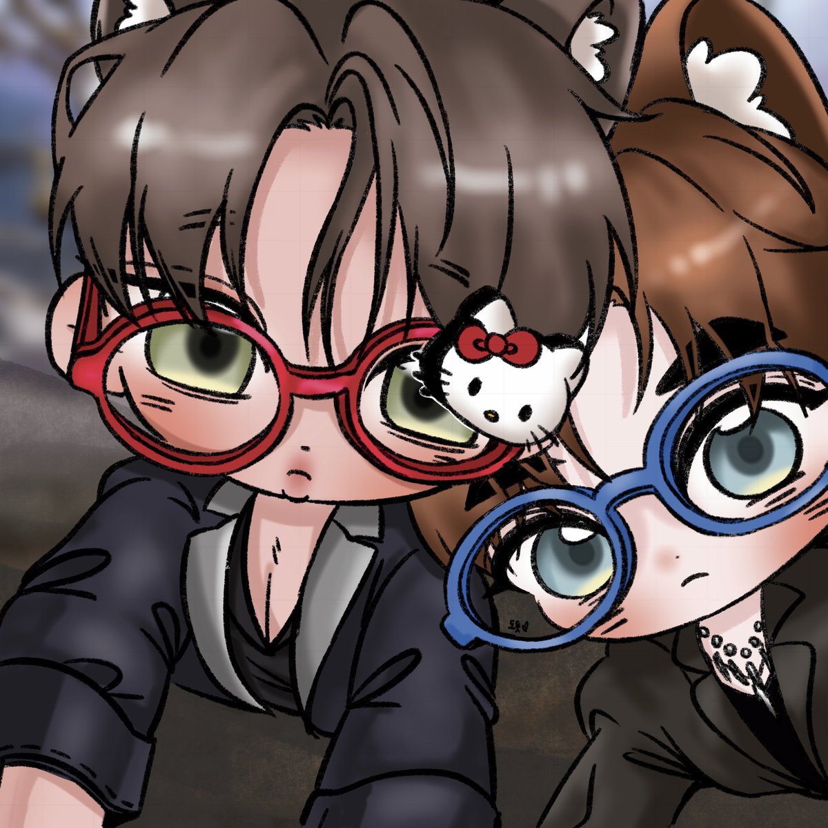 DO_DO_DOS's tweet image. 카냥이와 면냥이🐾

#KAI #SUHO