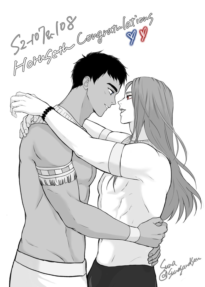 S2-107&amp;108話
ホルセトおめでとう💙❤️