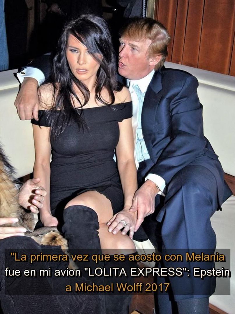No hay dudas MELANIA debió ser parte de la RED de TRATA de MUJERES y NIÑAS de EPSTEIN. ¡VERGÜENZA de PRESIDENTE tiene EEUU!

#TrumPedofilo