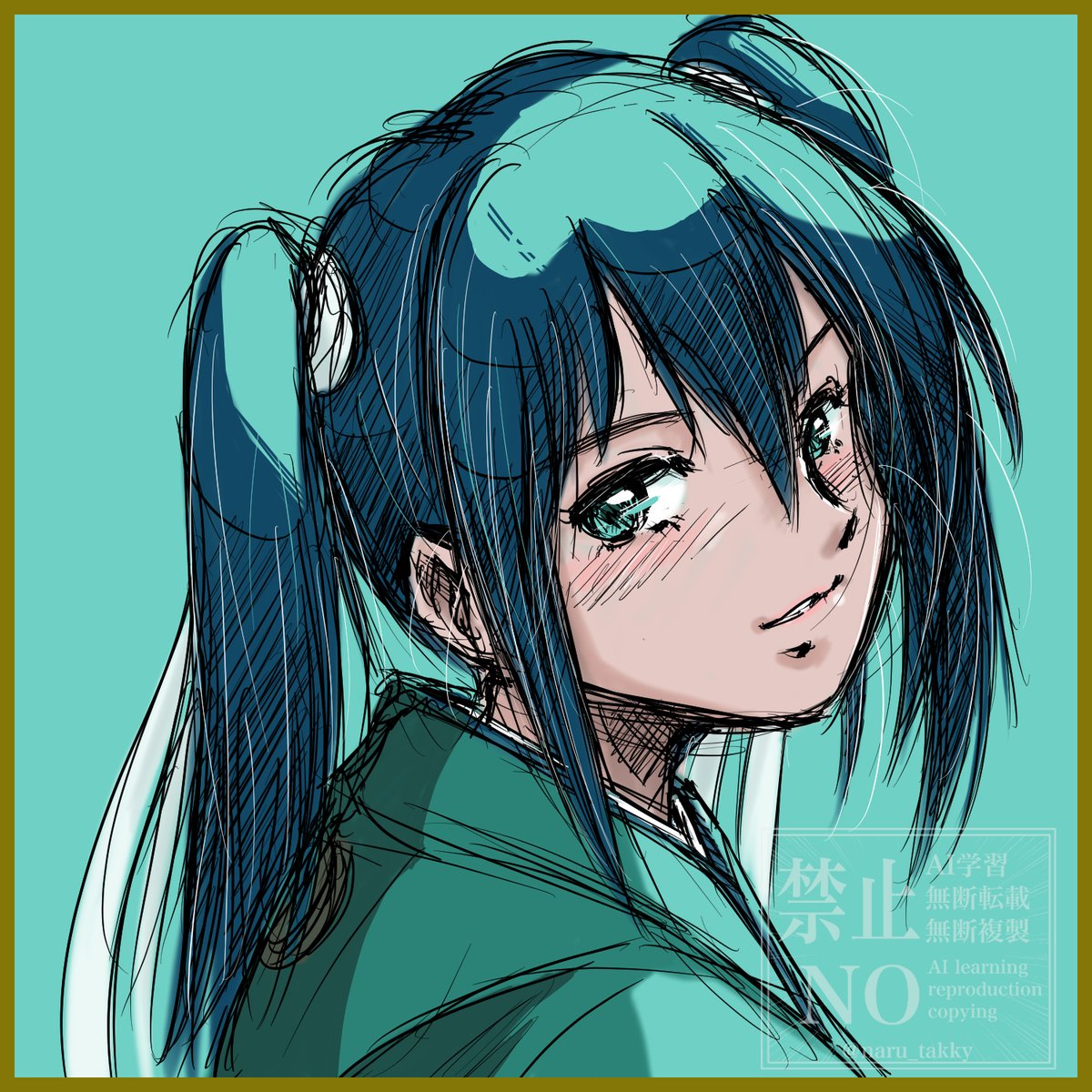 蒼龍(艦これ) 「#ツインテールの日 艦娘さんにはツインテール娘多いけど 描いたことあるのはいつも」|TAKA02のイラスト