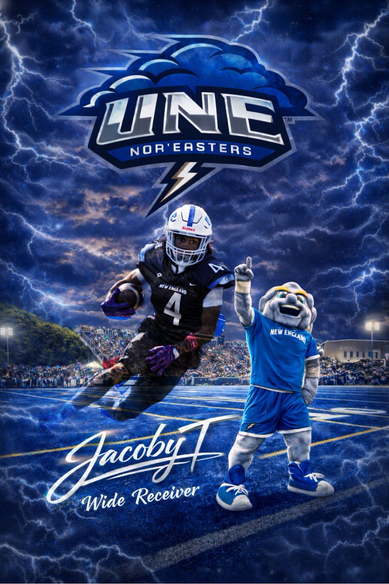 pt_coby1's tweet photo. I'm very excited to announce my commitment to The University of New England, Go Nor'easters!  💙🌩️
#AGTG #GABOS @KrisMccallCHSFB @CoachSeanGreen @CoachLichten https://t.co/PjSUENKjCd