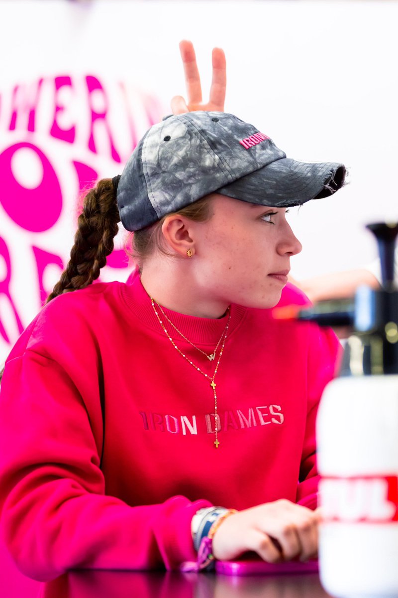 IronDames_'s tweet photo. You already know: our cap is a statement. 

Wear it like Iron Dames’ next F1 Academy rising star, Lisa Billard 💖

#IronDames #irondamescollection #BeAnIronDame #WomenDrivenByDreams https://t.co/UTeuAGaDCY