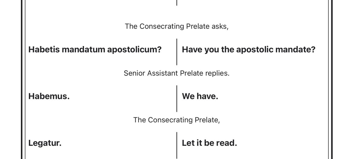 In 1988, they just said "We have it" and claimed it was a mandate from Tradition.