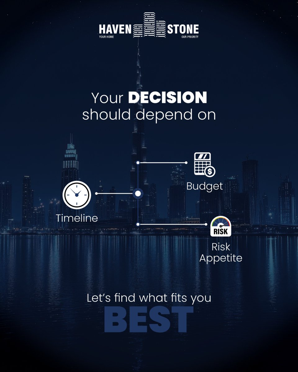 HavenstonePLLC's tweet photo. Ready vs Off-Plan: Which one suits you?
There’s no “better” option — only the right one for you.

Ready property = immediate rental income
Off-plan = flexible payment &amp; growth potential

#HavenstoneProperties
#dubairealestate
#DubaiProperty
#OffPlanDubai https://t.co/oBhwE2kW24