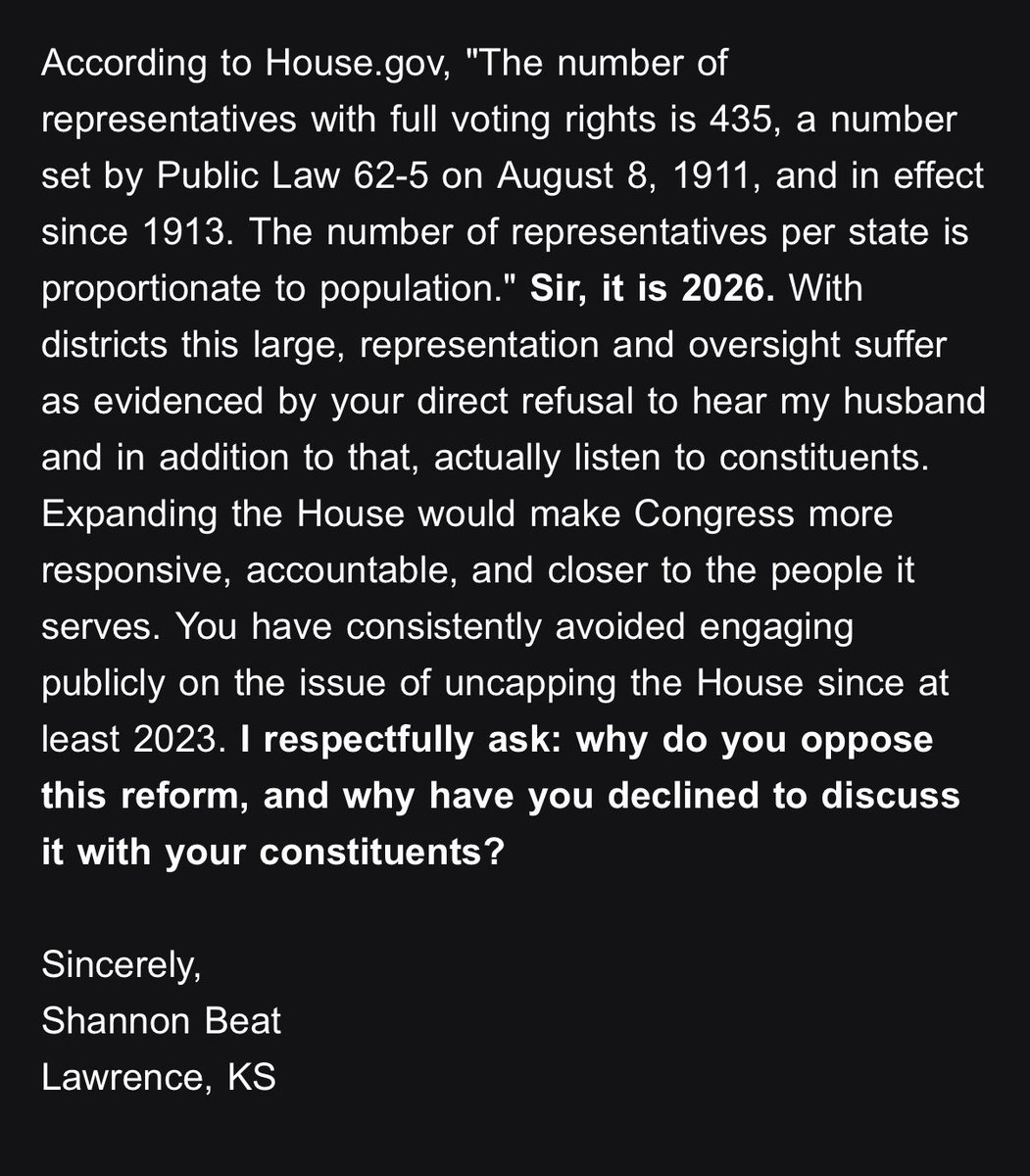 IAmMrsBeat's tweet photo. Here’s my email to @RepMann. #projectnocap @beatmastermatt #kansas #thebigfirst https://t.co/fjtMNzi0iR